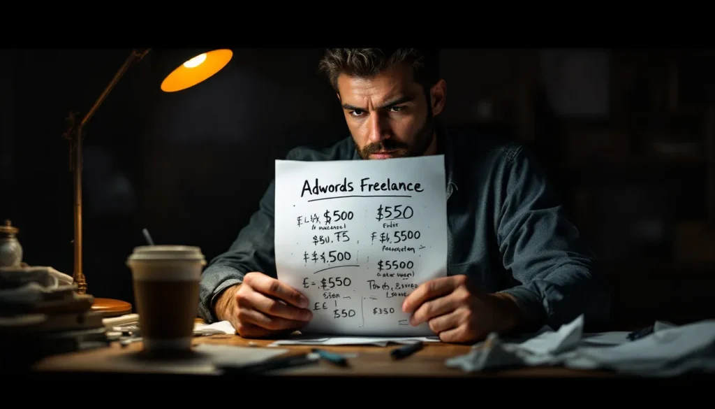 Analyse approfondie des finances avec des documents et un ordinateur en arrière-plan.