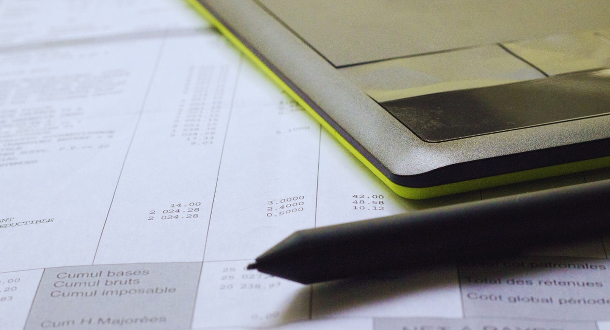 Fiche de paie avec cumul bruts et calculatrice pour conversion salaire brut net